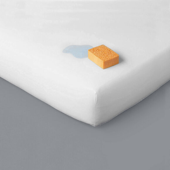 Protège matelas PVC imperméable (blanc)