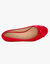 Ballerines plates (rouge foncé)