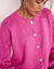 Cardigan met 'juweel' knopen (fuchsiaroze)