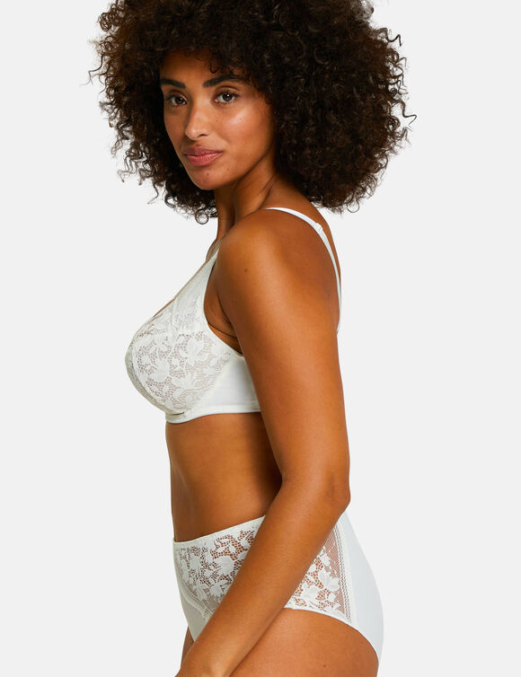 Soutien-gorge dentelle Suzie - avec armatures (ivoire)