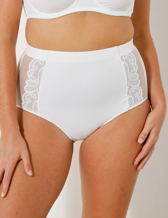 Slip met hoge taille Allure  (wit)