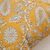 Housse de coussin imprim&eacute; indien - lot de 2 (jaune)