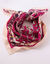Foulard coton imprimé indien (prune)