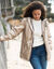 Ciré imperméable en polyester recyclé(**) (beige irisé)