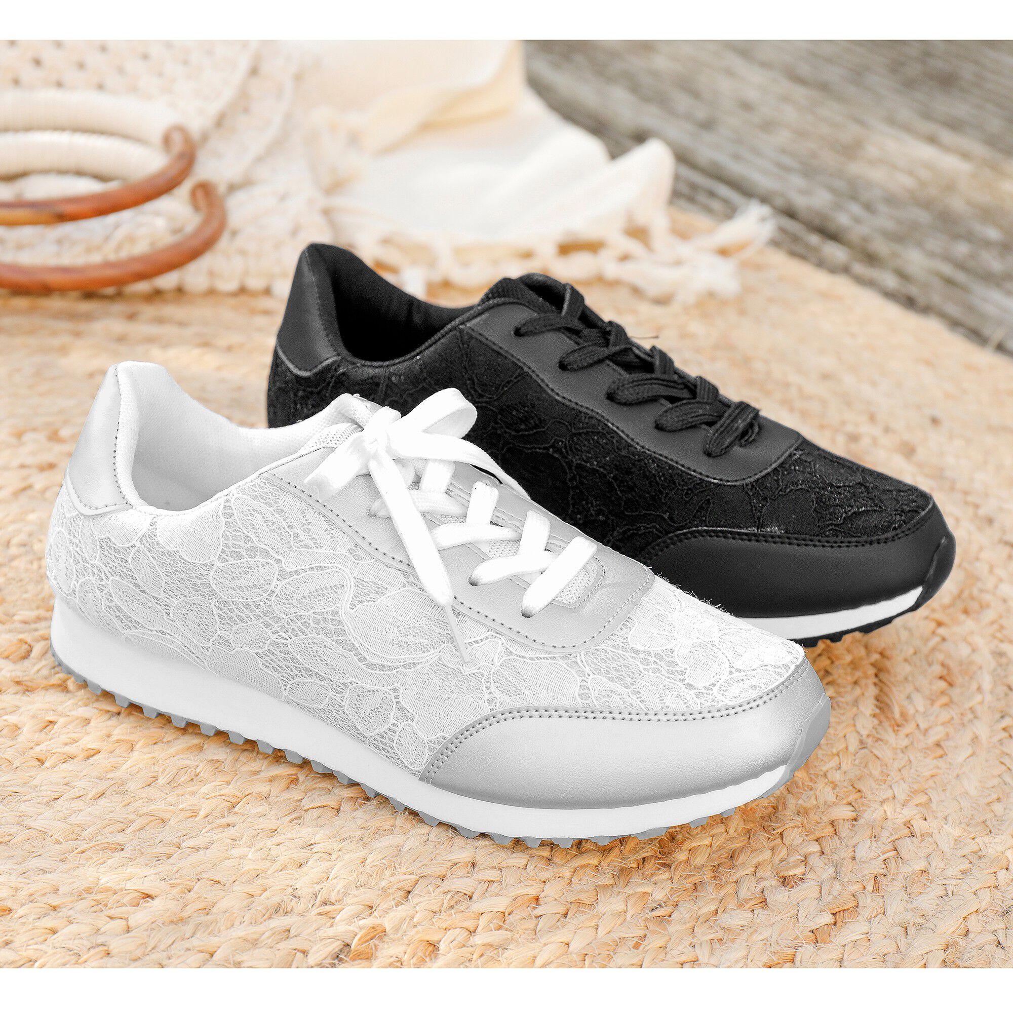 For kant schoenen van rubber voor dames | KLEDING.nl