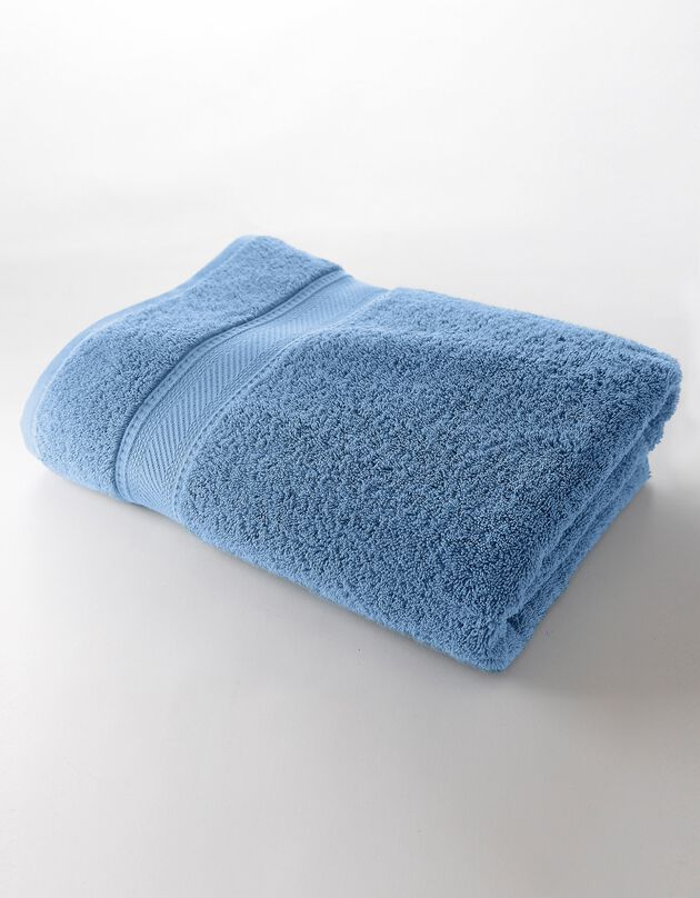 Effen badstof 540g/m2, luxe comfort (jeansblauw)