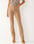 Modellerende rechte broek, corrigerende versteviging (taupe)