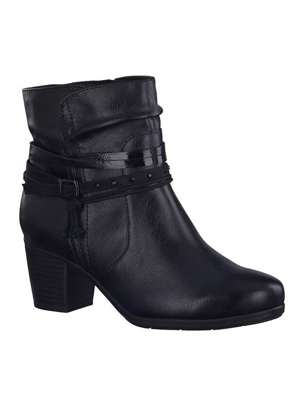 Boots brides fantaisie (noir)