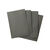 Lot de 4 sets de table - vinyle tress&eacute; (gris perle)