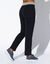 Joggingbroek in tricot (zwart / chiné grijs)