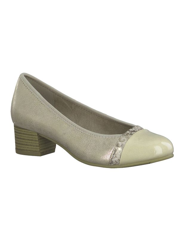 Chaussures trotteur - grande largeur (irisé doré)