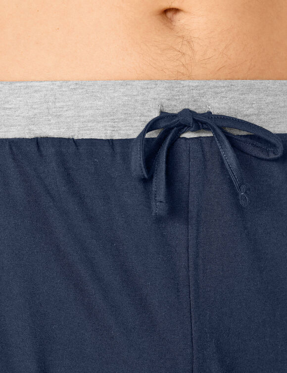 Short pyjama - lot de 2 (gris + marine)