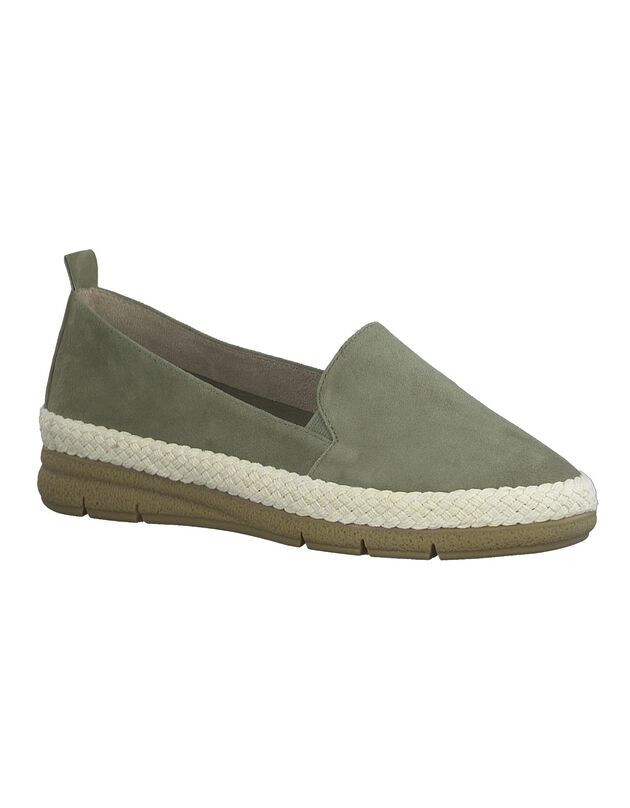 Mocassins largeur confort (vert sauge)