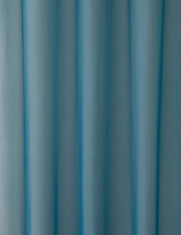 Panneau voile uni finition pattes (bleu canard)