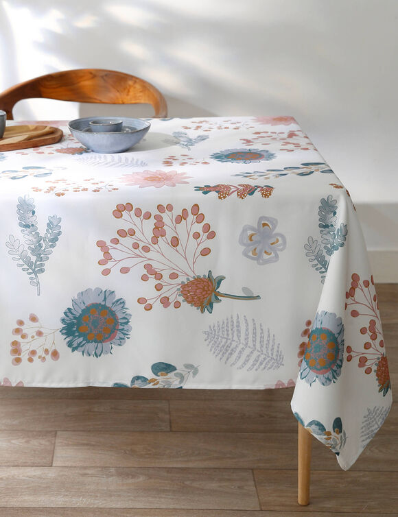 Tafellaken in polyester met landelijke print (veelkleurig)