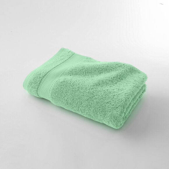 Collection serviettes de bain unies 540g/m2 confort luxe  (amande)