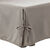 Housse canapé clic-clac standard microfibre (taupe) Housse canapé clic-clac standard microfibre (taupe)