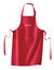 Personaliseerbare schort voor volwassenen (rood)