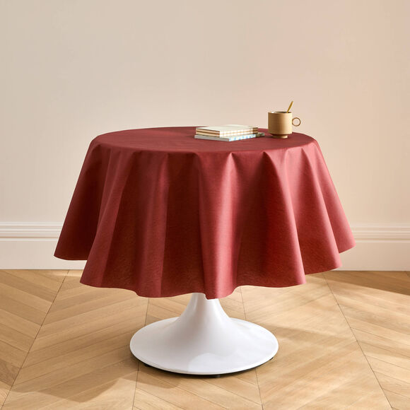 Nappe unie enduite (terracotta)