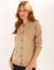 Vest met ronde hals, lange mouwen (beige)