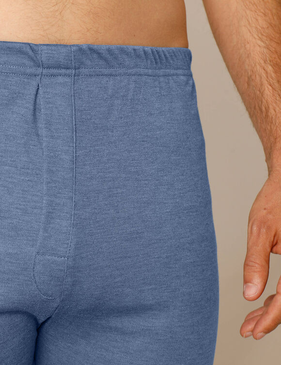 Cale&ccedil;on long chaleur intense - lot de 2 (jeans)