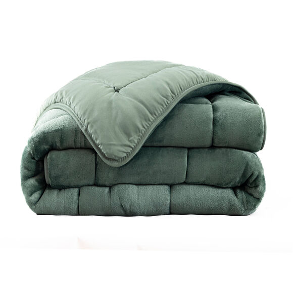 Dubbelzijdig synthetisch dekbed, 350 g/m&sup2; (eucalyptus)