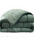 Couette synth&eacute;tique double face 350 g/m&sup2; (eucalyptus)