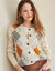 Vest met jacquardmotief van ruiten (ecru / grijs)