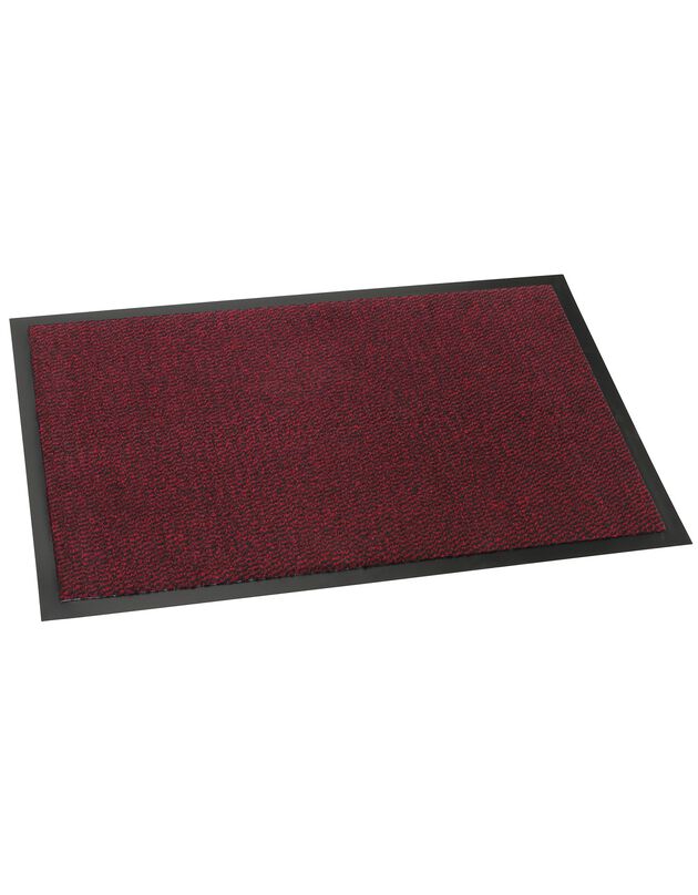 Effen stofwerend tapijt (rood)