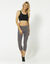 Legging 3/4 en coton issu de l'agriculture biologique (anthracite)