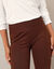 Koudewerende legging met hoge taille (bruin)