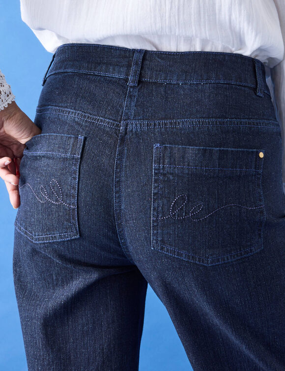 Jean coupe large stretch, grande stature (brut)