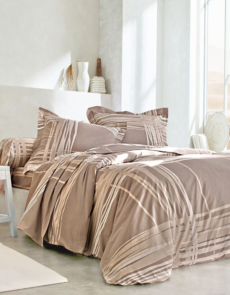 Bedlinnen Augustin in katoen (beige)