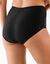 Shorty in steungevende kant - set van 2 (zwart)