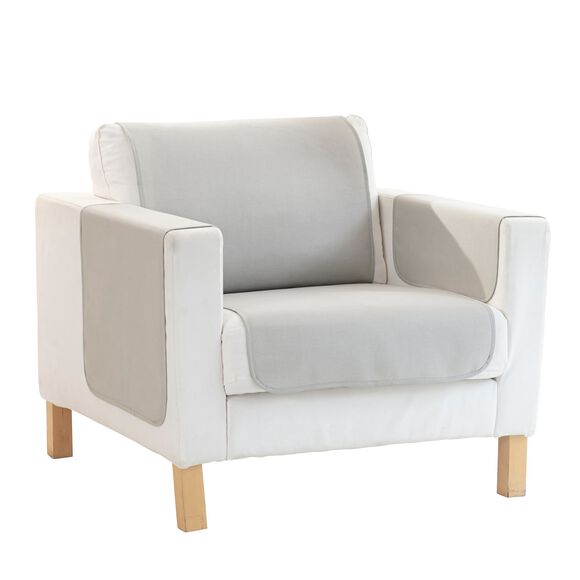 Slipvrije salonbeschermer met getextureerd effect (beige)