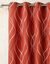 Verduisterend gordijn met slangenprint (terracotta)