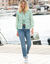 Rekbare chino jeans (bleached)