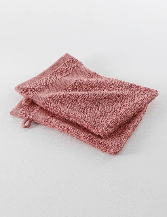 Éponge coton - 350g/m² (bois de rose)