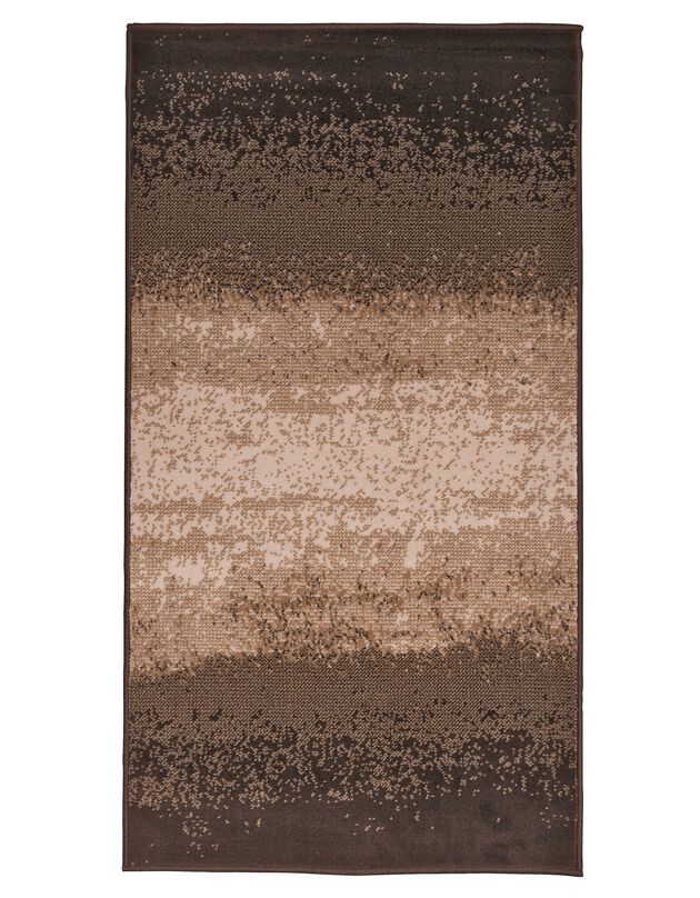 Tapis fond dégradé (marron/beige)
