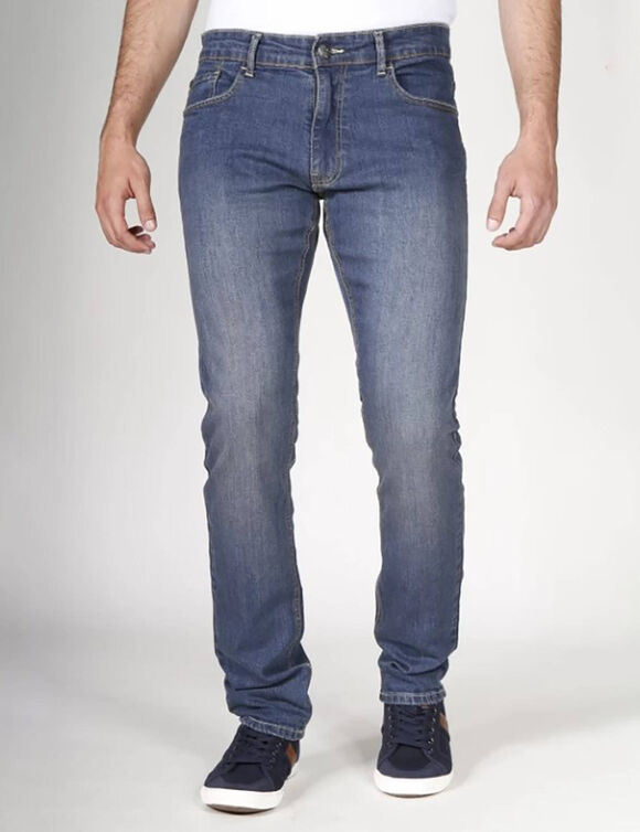 Stretchjeans RL80 fibreflex®, recht nauwsluitend model (stone)
