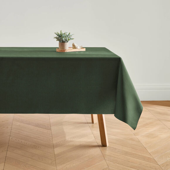 Nappe unie enduite (vert)