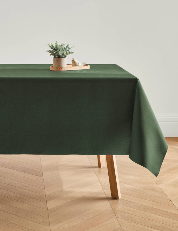 Nappe unie enduite (vert)