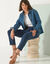 Jasje met knoopsluiting, jeans (stone)