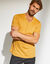 T-shirt met V-hals en korte mouwen - set van 3 (oranje + groen + geel)