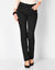 Steungevende broek voor kleine lengte, binnenpijplengte 75 cm (zwart)