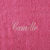 Collection serviettes de bain personnalisables confort moelleux (fuchsia)