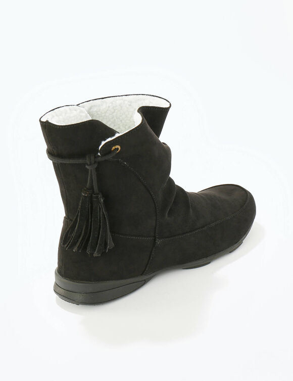 Boots fourrées (noir)