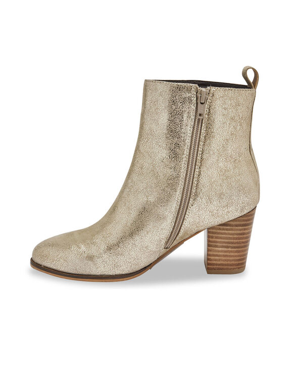 Boots à talon MELYNE (doré)
