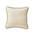 Coussin coton lin broderie fleurie (vert / parme) Coussin coton lin broderie fleurie (vert / parme)