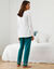 Pantalon base imprimée bucolique - coton jersey (émeraude) Pantalon base imprimée bucolique - coton jersey (émeraude)